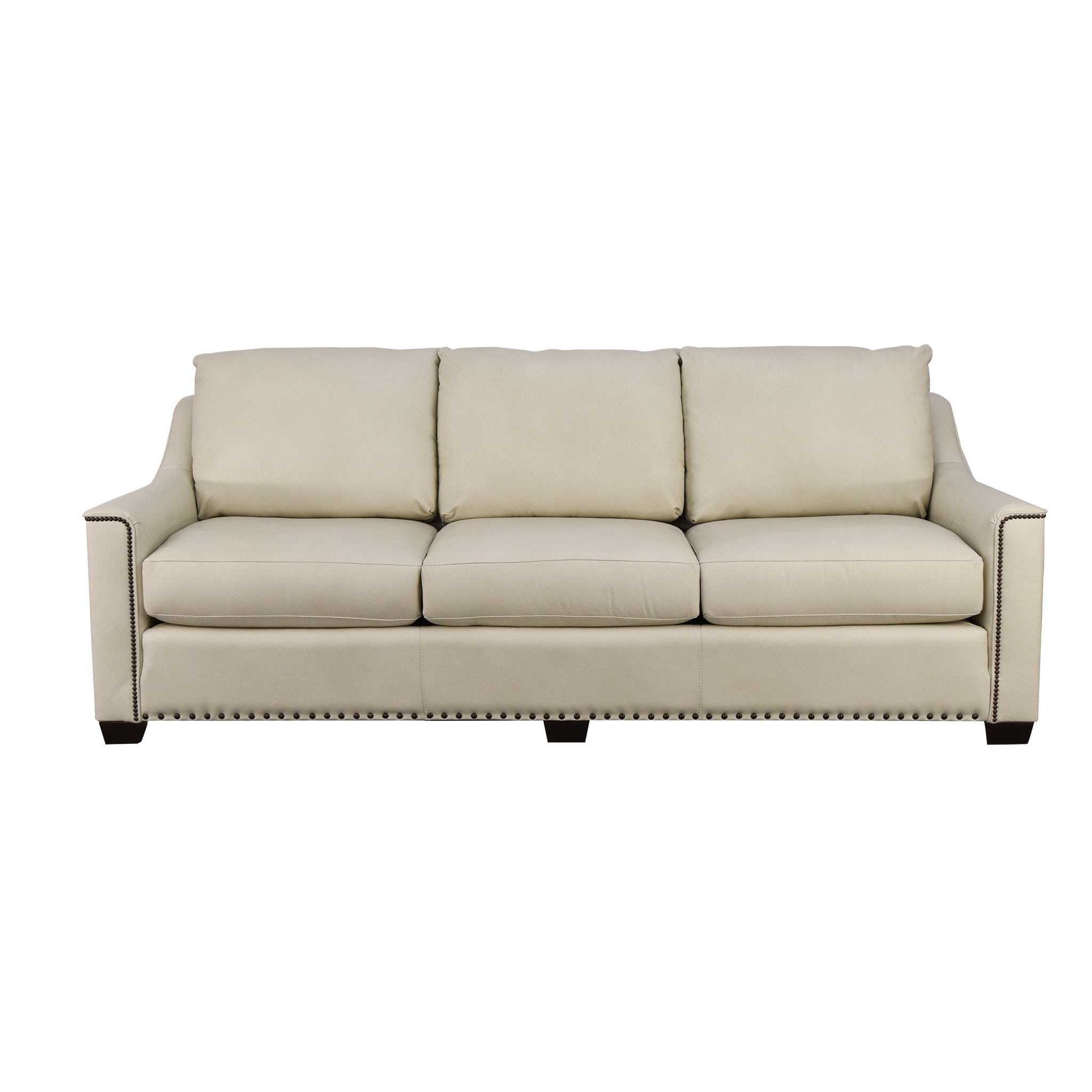 Smith Brothers Living Room 9000 LEATHER SOFA 46827 - Kittle's