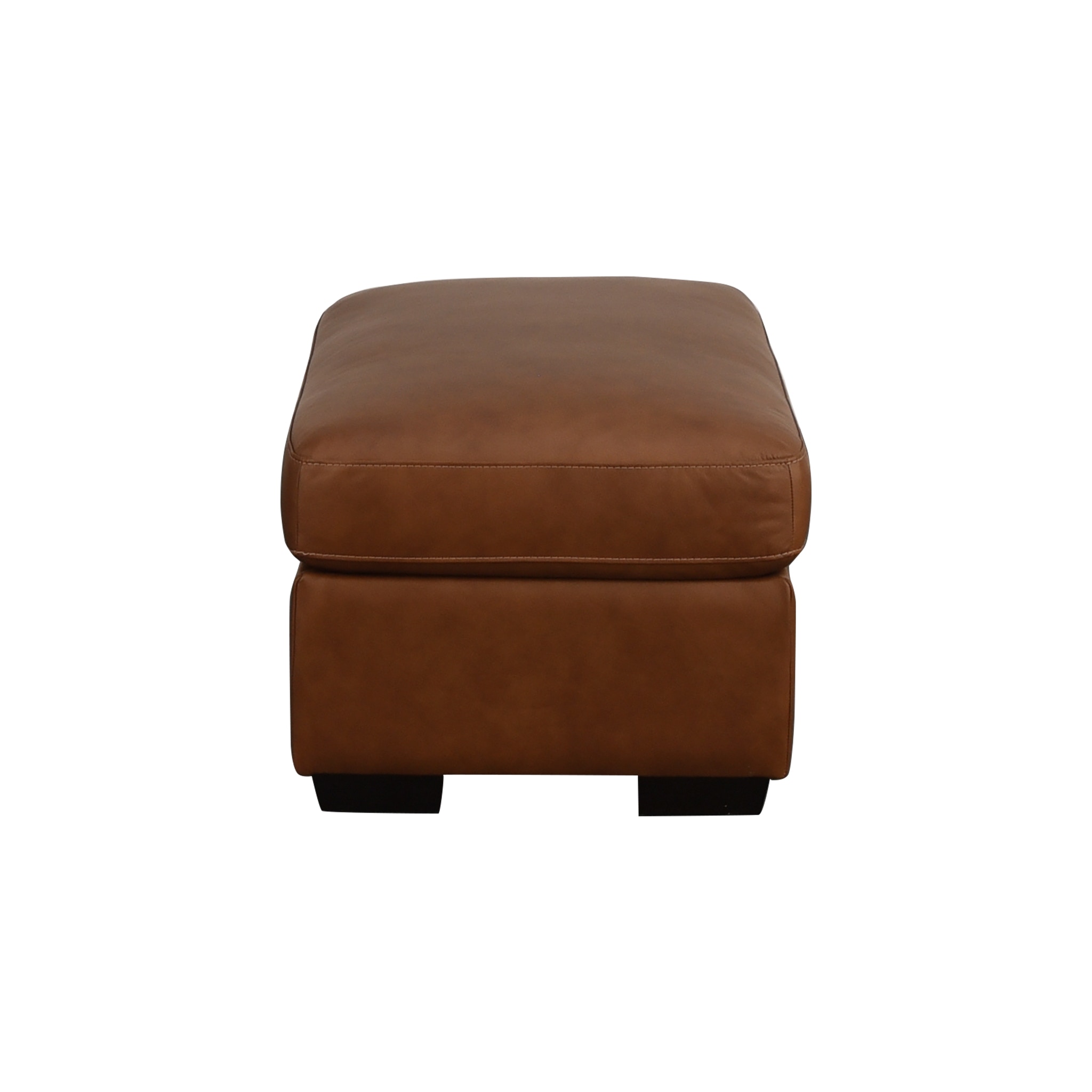 Flexsteel leather ottoman discount