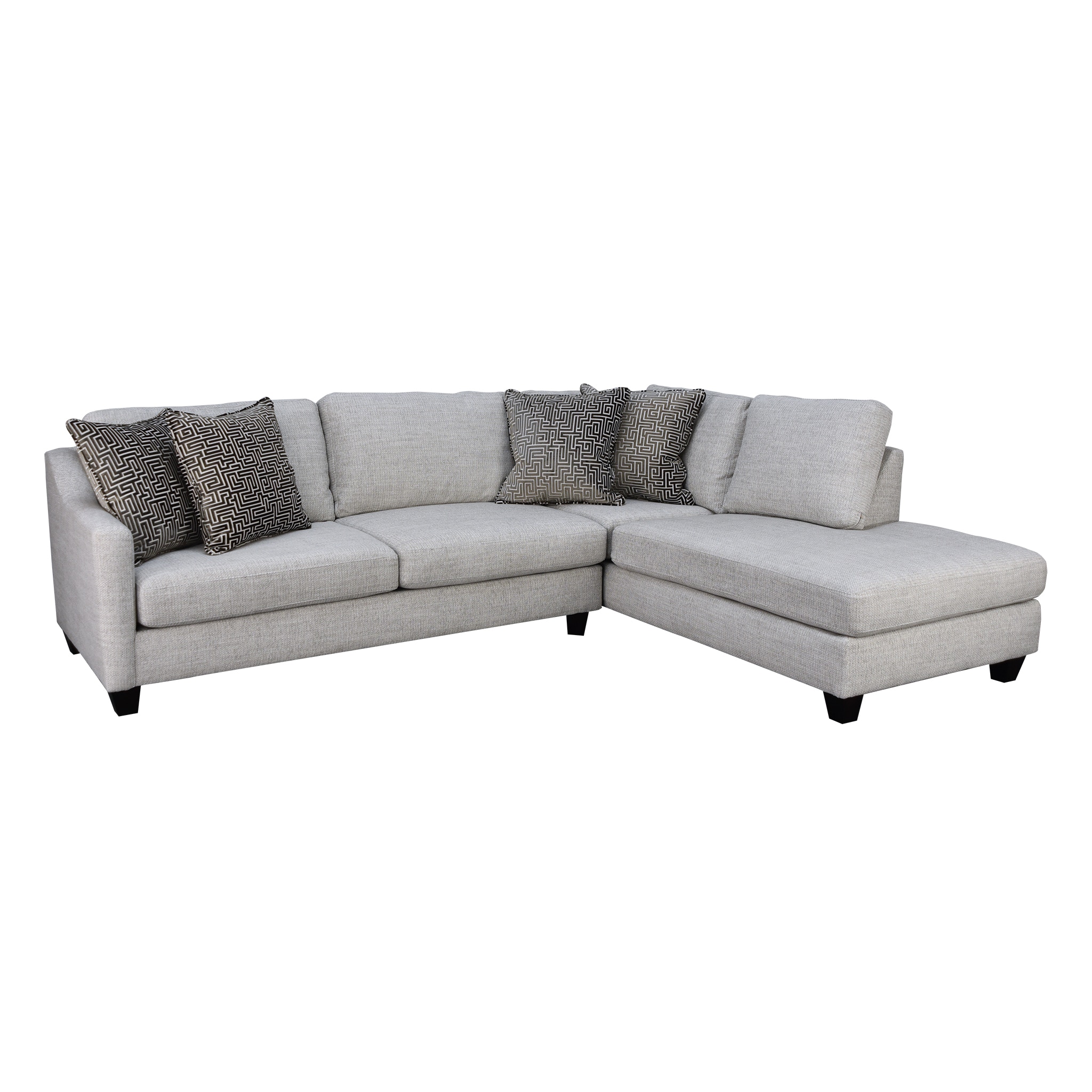 Alan white sectional sofa discount