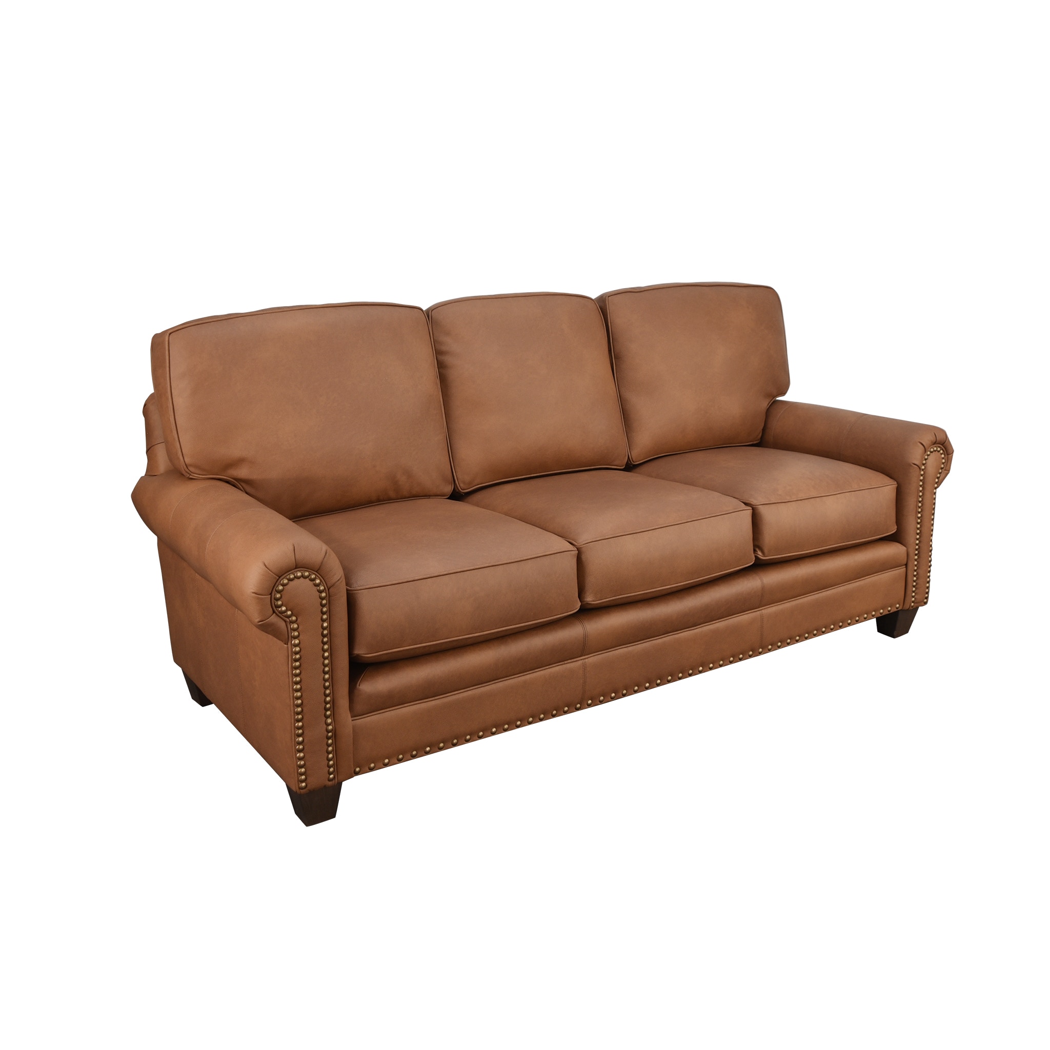 Smith Brothers Living Room 5000 LEATHER SOFA 51774 - Kittle's