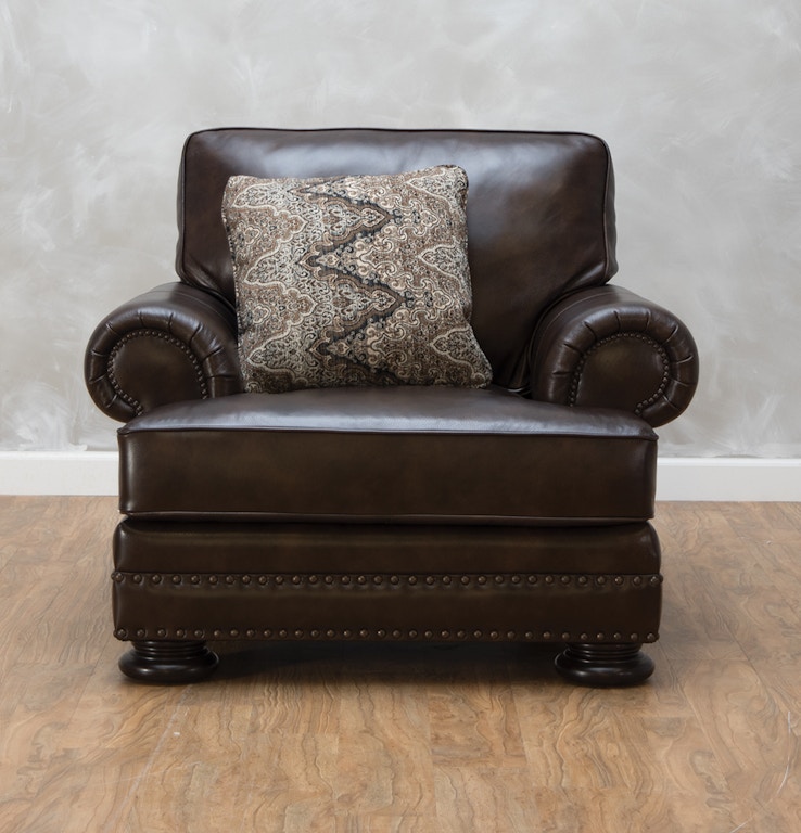 Bernhardt Living Room Foster Leather Chair 540522 Kittle S