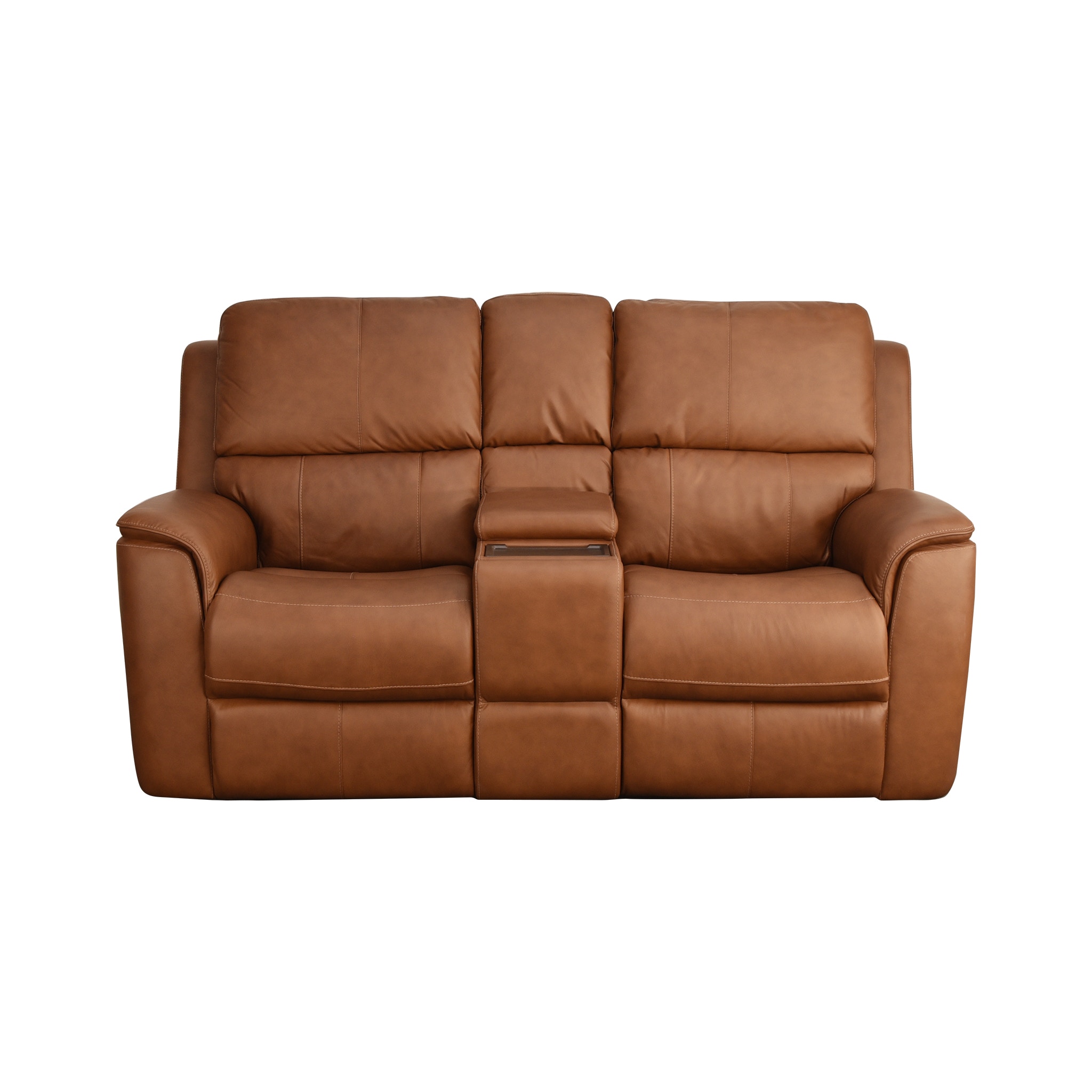 Flexsteel HANOVER CONSOLE LOVESEAT-P3ZG-CARMEL 56645