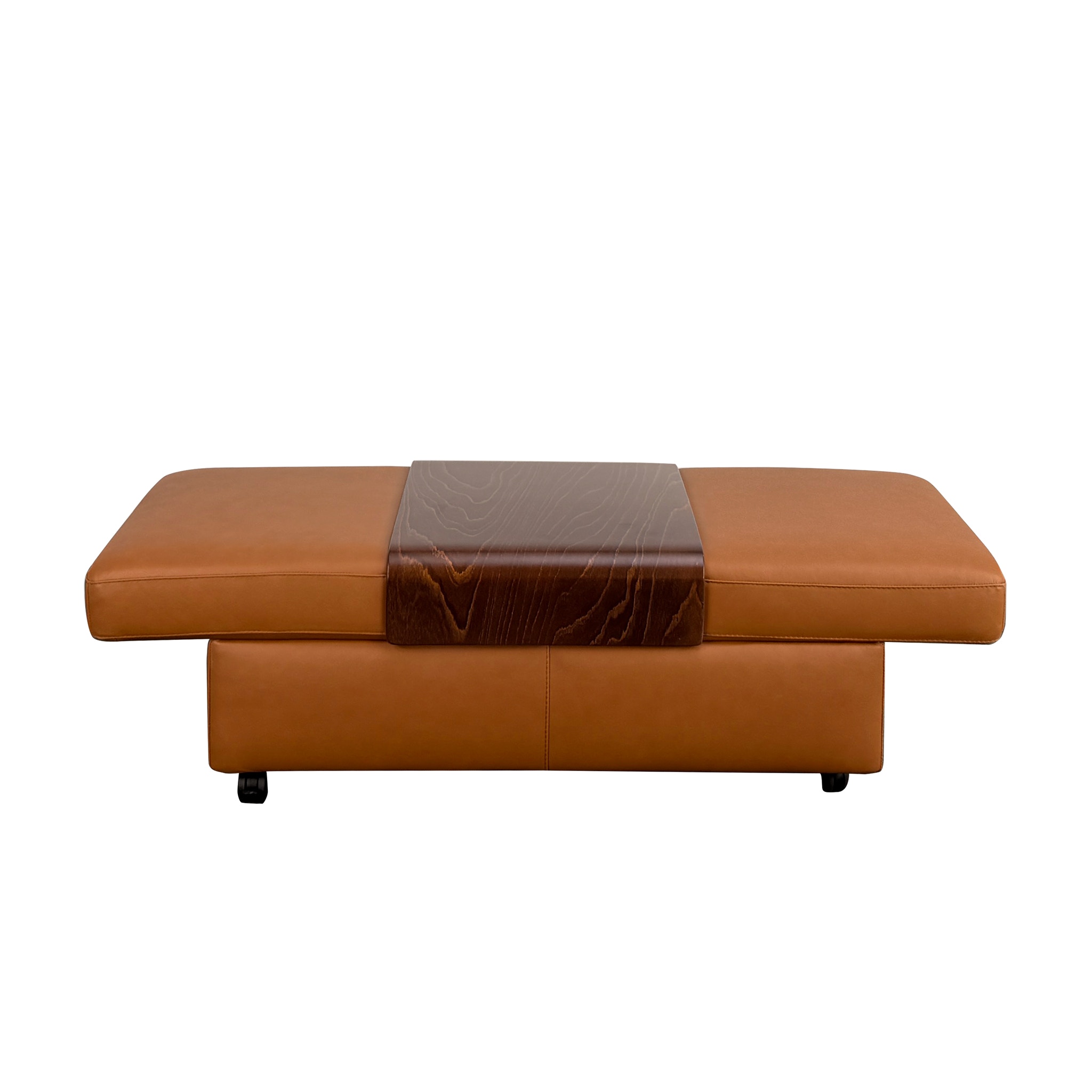 Stressless by Ekornes DOUBLE OTTOMAN & TABLE 61605