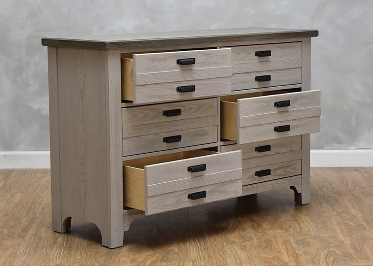 Vaughan Bassett Furniture Company Bedroom Bungalow 6 Drawer Double