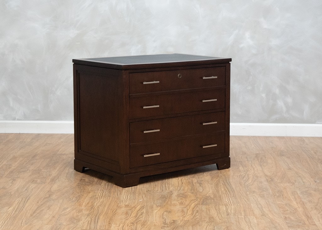 Hekman Home Office Mocha Executive Lateral File Cabinet 560574