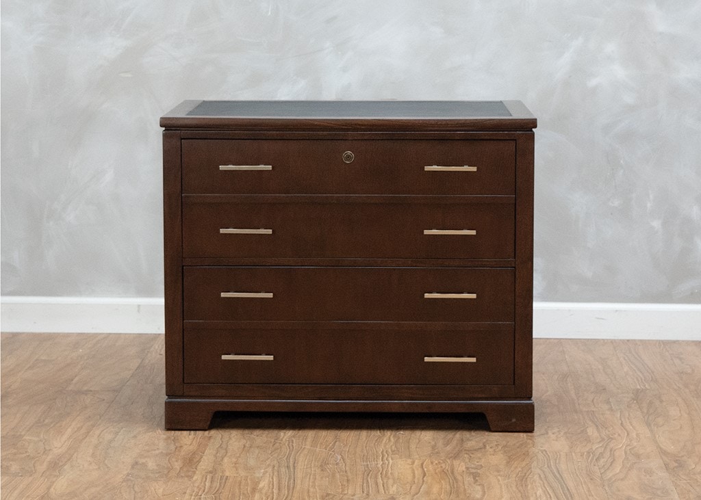Hekman Home Office Mocha Executive Lateral File Cabinet 560574