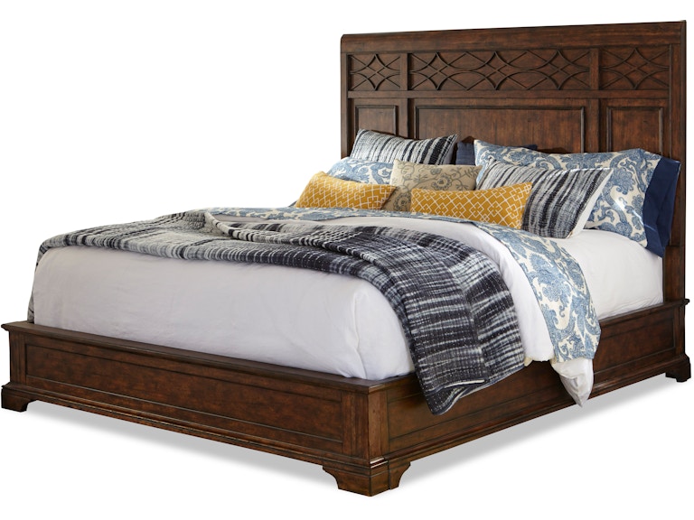 trisha yearwood bedroom king panel bed g65738 - kittle's furniture
