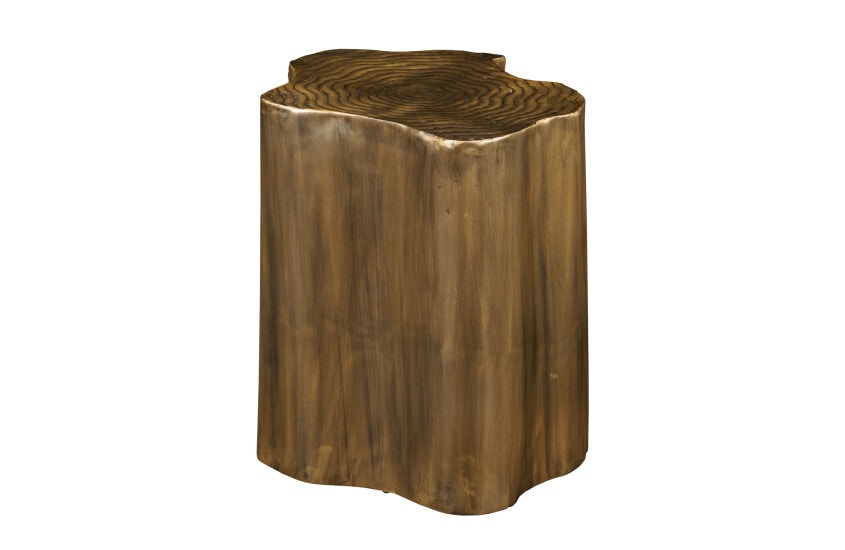 Hammary HT BRASS STUMP TABLE 59154