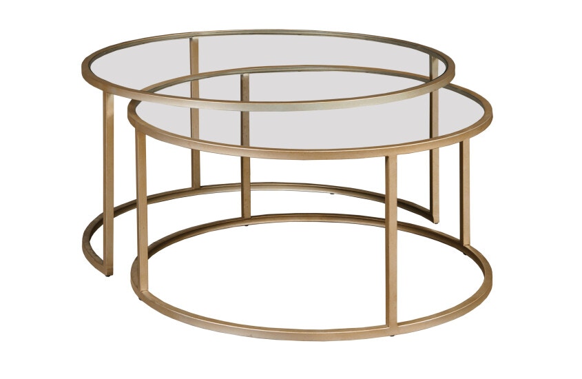 Hammary HT ABSTRACT NESTING COCKTAIL TABLE 59151