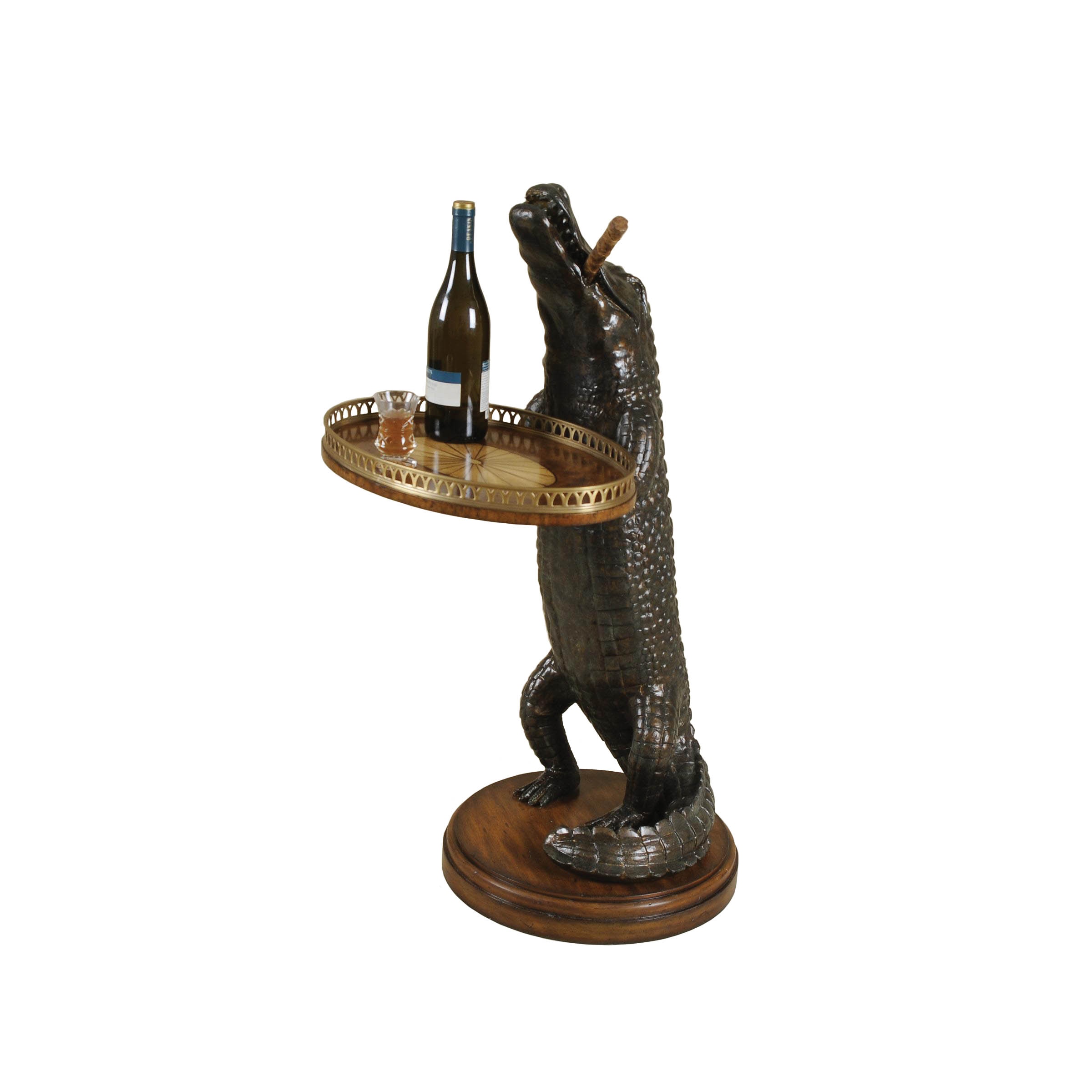 Maitland-Smith ALLIGATOR ACCENT TABLE 54553