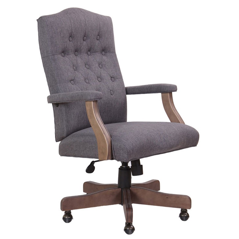 Presidential Seating Home Office BOSS TRADITIONAL CHAIR SLATE GREY
