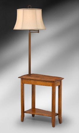 Medallion Lighting Accessories Amish Floor Lamp Table 528964