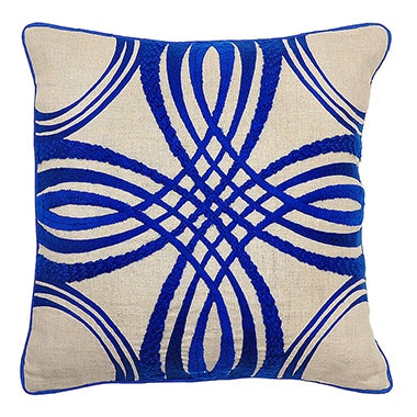 Classic Home Accessories Zoey Saphire Pillow 18 X 18 515553