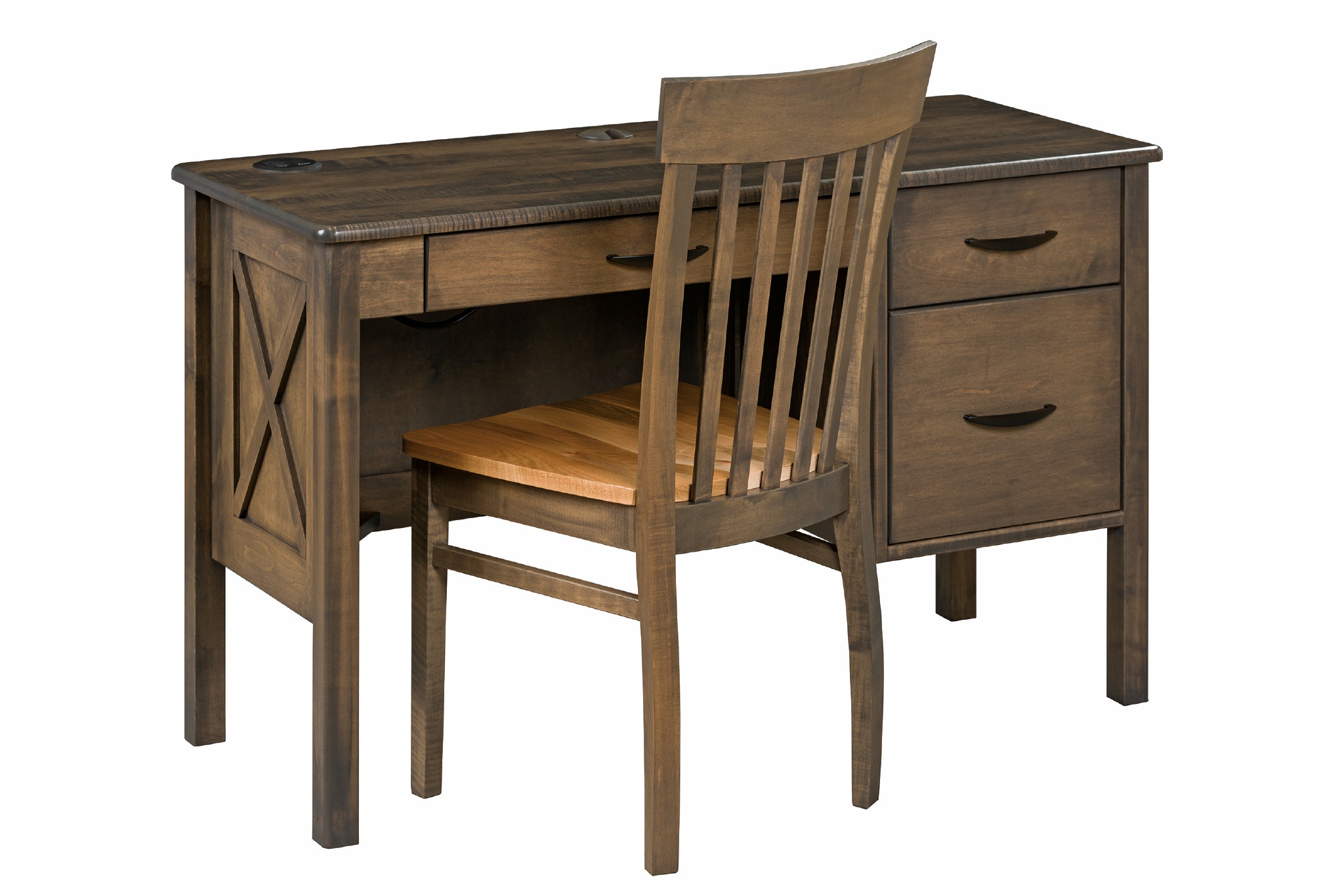 Sparrowood Crossway 50 Desk With 2 Usb Ports In Keyboard Drawer