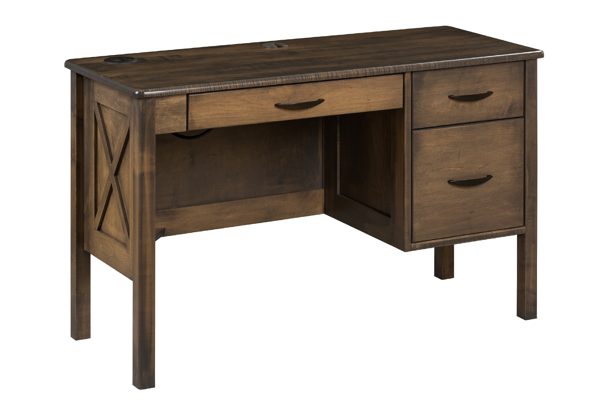 Sparrowood Crossway 50 Desk With 2 Usb Ports In Keyboard Drawer