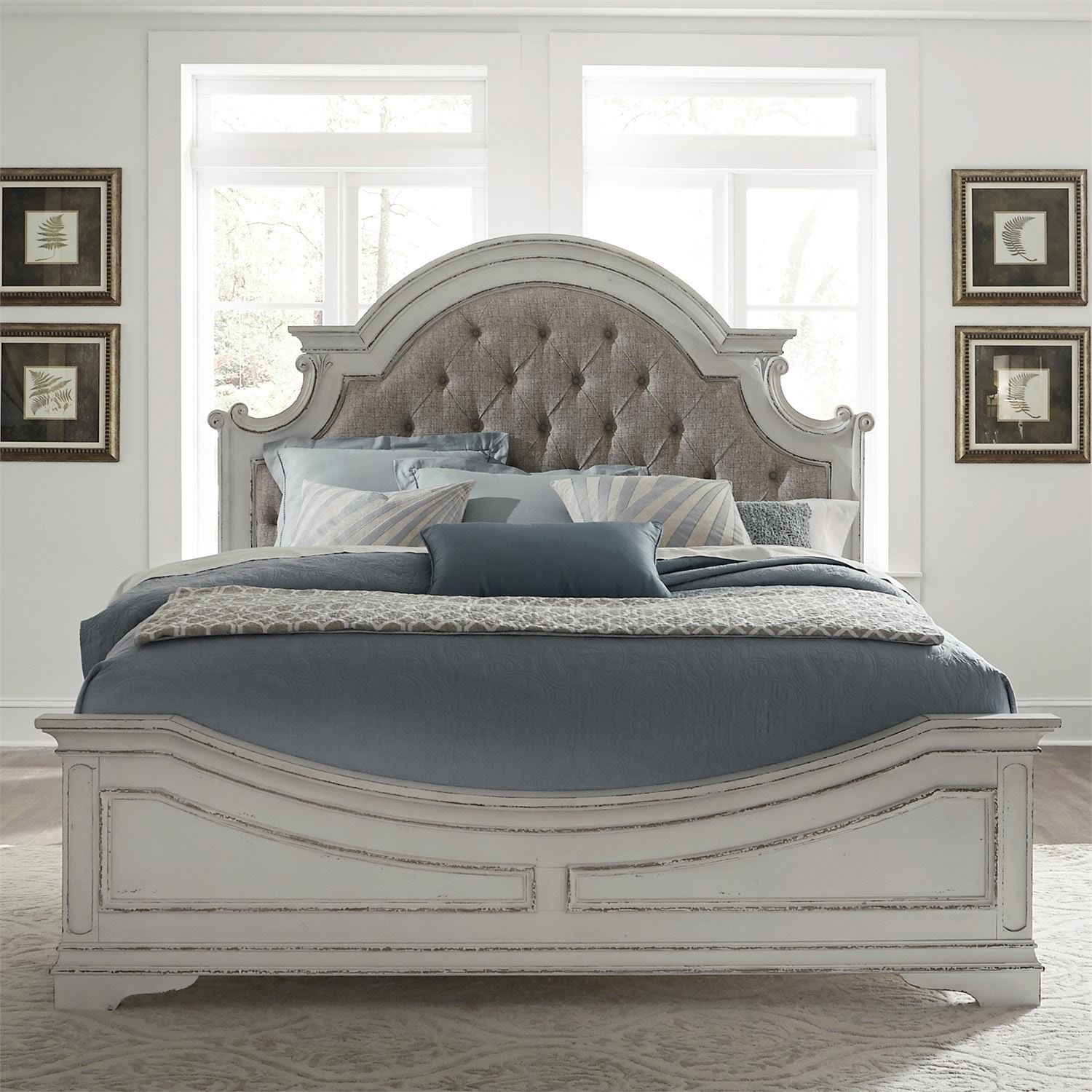 Liberty Bedroom Queen Headboard Footboard Rails 598016 Hansens