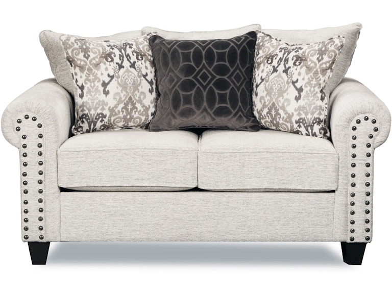 Simmons Upholstery Living Room Loveseat Della Linen 204074 Hansens Simmons Upholstery Living Room Loveseat Della Linen 204074 Available At Hansens Furniture In Modesto And Winton Ca Locations
